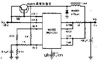 5V1A开关稳压器、电路图