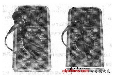 万用表测电容方法