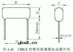 CBB18型聚丙烯薄膜电容器