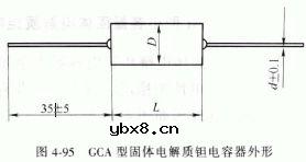 GCA型固体电解质钽电容器