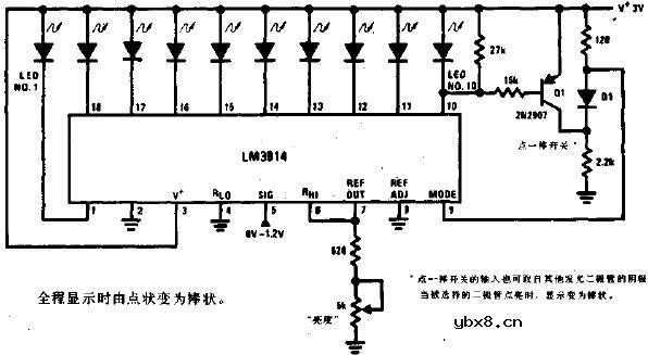 指示器和报警器电路图