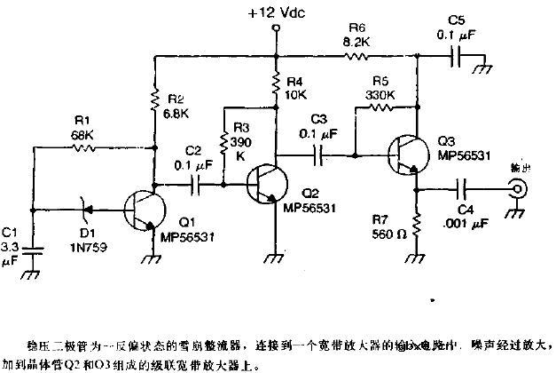 噪声发生器电路图1