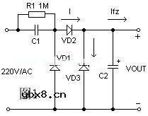 电容降压电源原理和计算公式分析