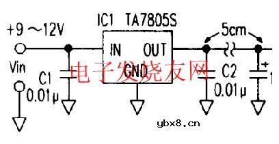 小电容器在三端稳压器中的应用