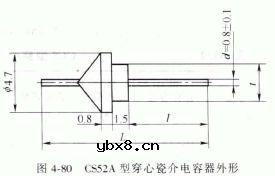CS52A型穿心瓷介电容器