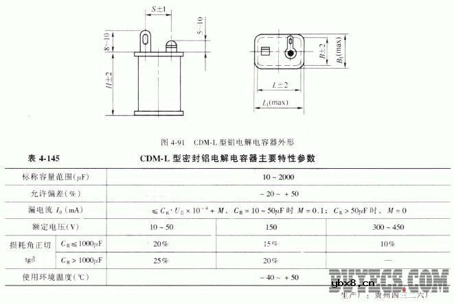 CDM-L型密封铝电解电容器