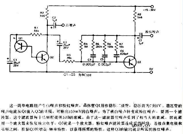 音频噪声发生器电路图