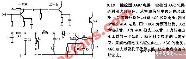 健控型AGC电路图