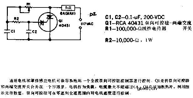 电机速度控制电路图1