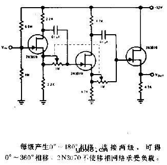 0°-360°移相器电路图