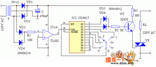 过零调功器电路图