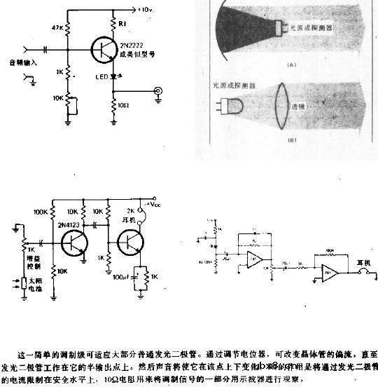 光通信系统电路图