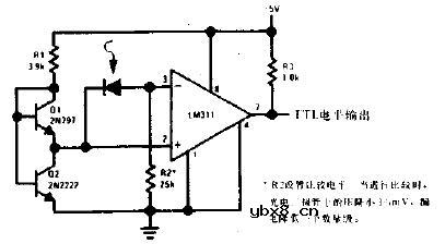 精密光电二极管比较器电路图