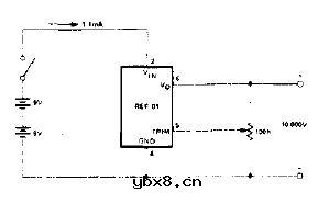 精密的校准用标准电压源电路图