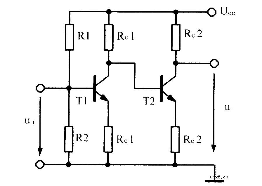 直接耦合放大电路图