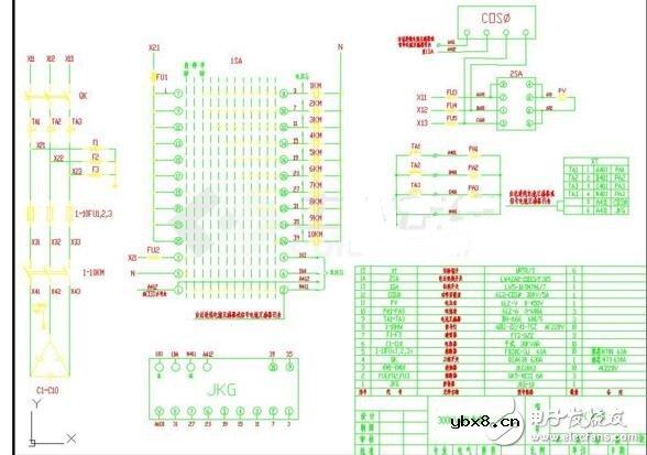 电容柜二次接线图分析