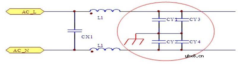 安规电容器降压原理_安规电容的应用电路