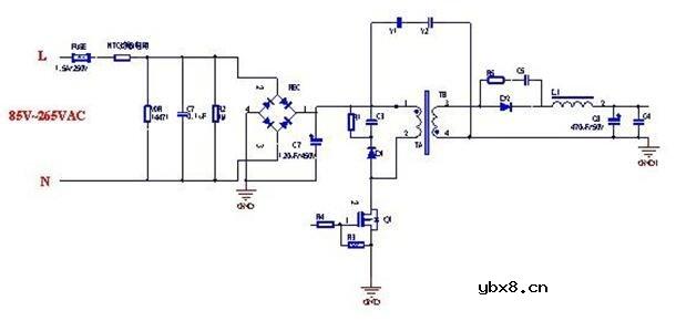 X安规电容的应用_Y安规电容的应用