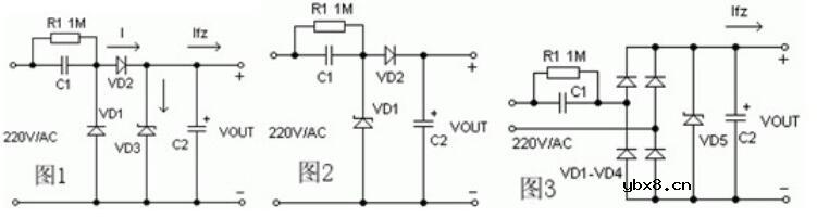 安规电容器降压原理_安规电容的应用电路