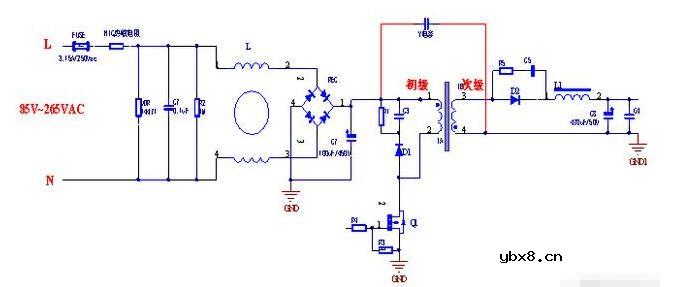 Y电容容量不能太大的原因