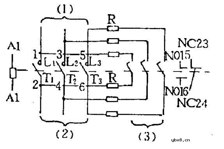 切换电容器交流接触器工作原理