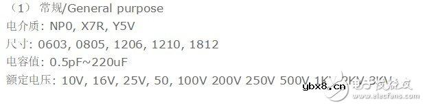 高压贴片电容规格书大全 详解高压贴片电容材质