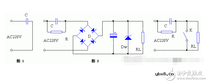 电容降压制作电源中电容器的选用及注意事项
