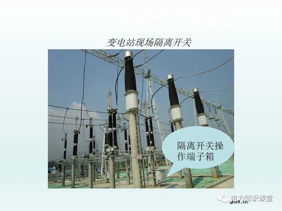 隔离开关基本介绍：控制回路及五防装置