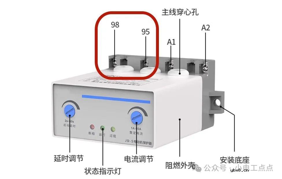 电机综合保护器如何接线