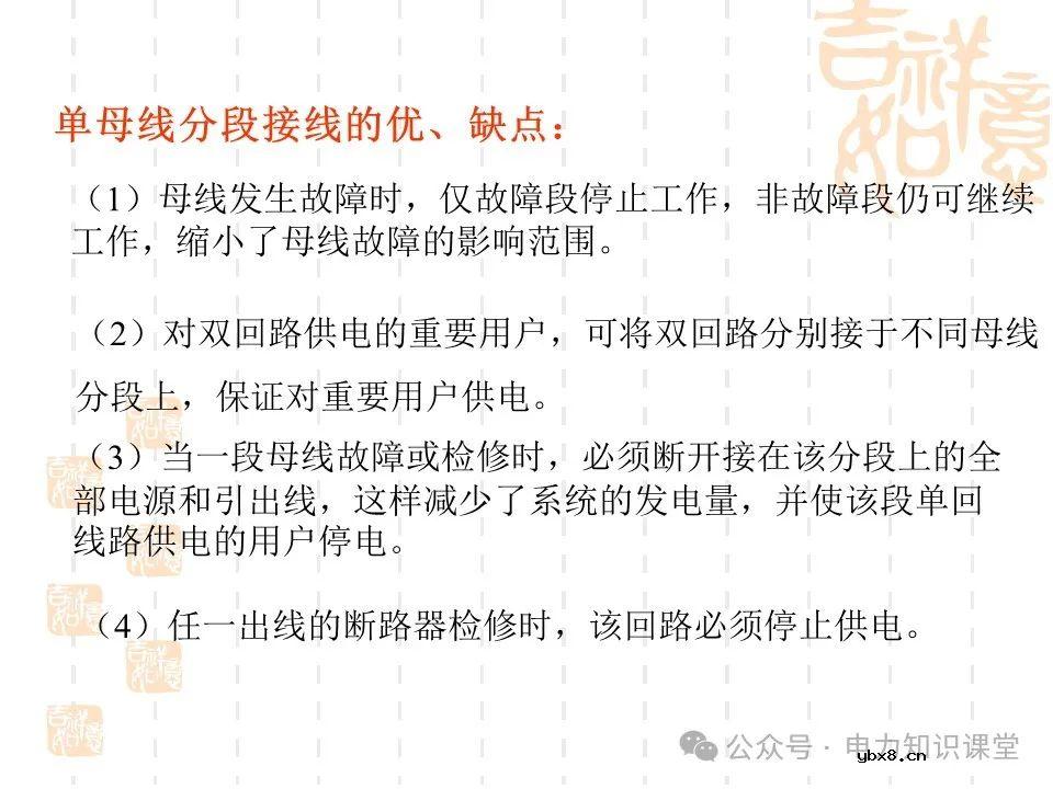 变电一次接线图：变电站主接线和站用电接线运行