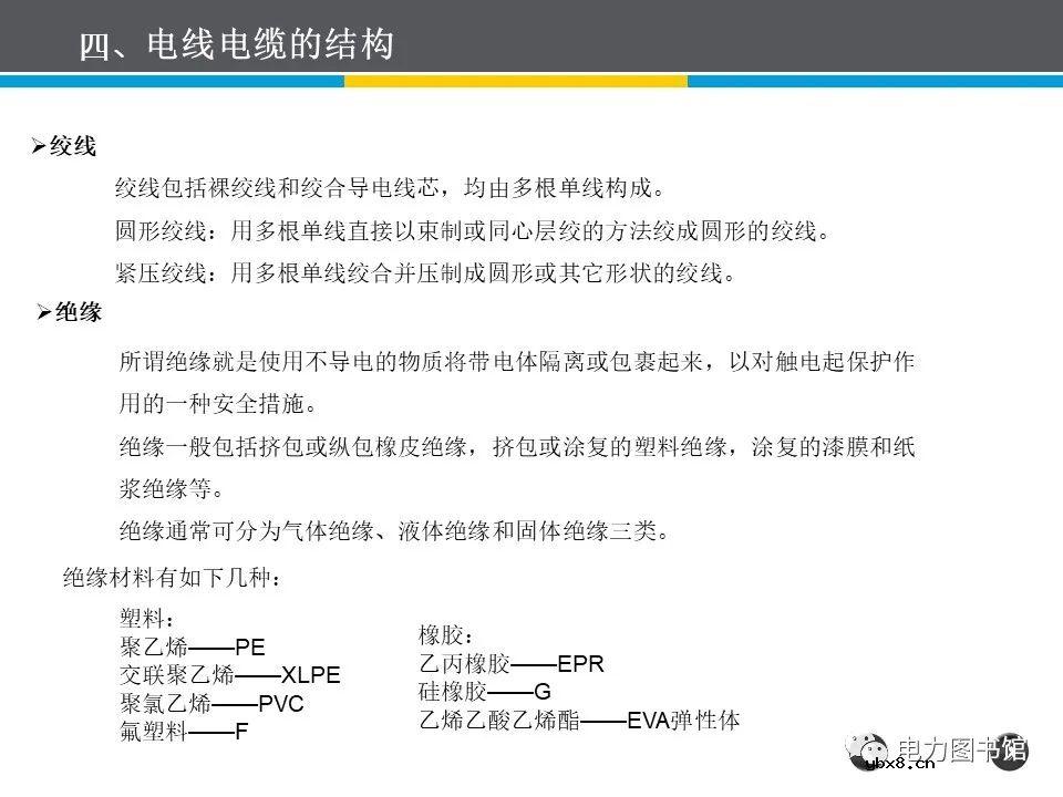电线电缆的结构、分类、工艺流程