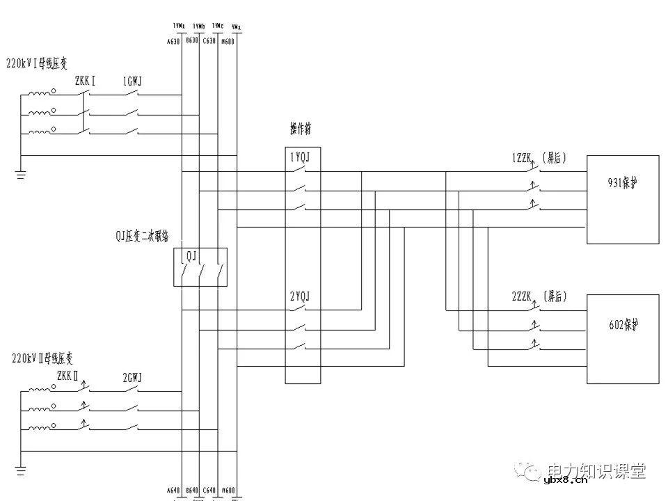 电压互感器二次回路的PT二次反充电知识汇总