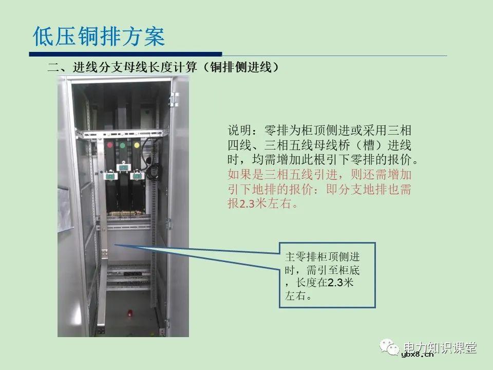 低压开关柜铜排设计方案