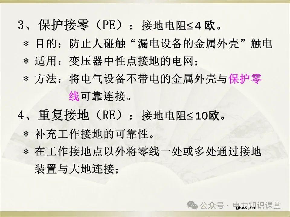 全面详解保护接地、接零、漏保