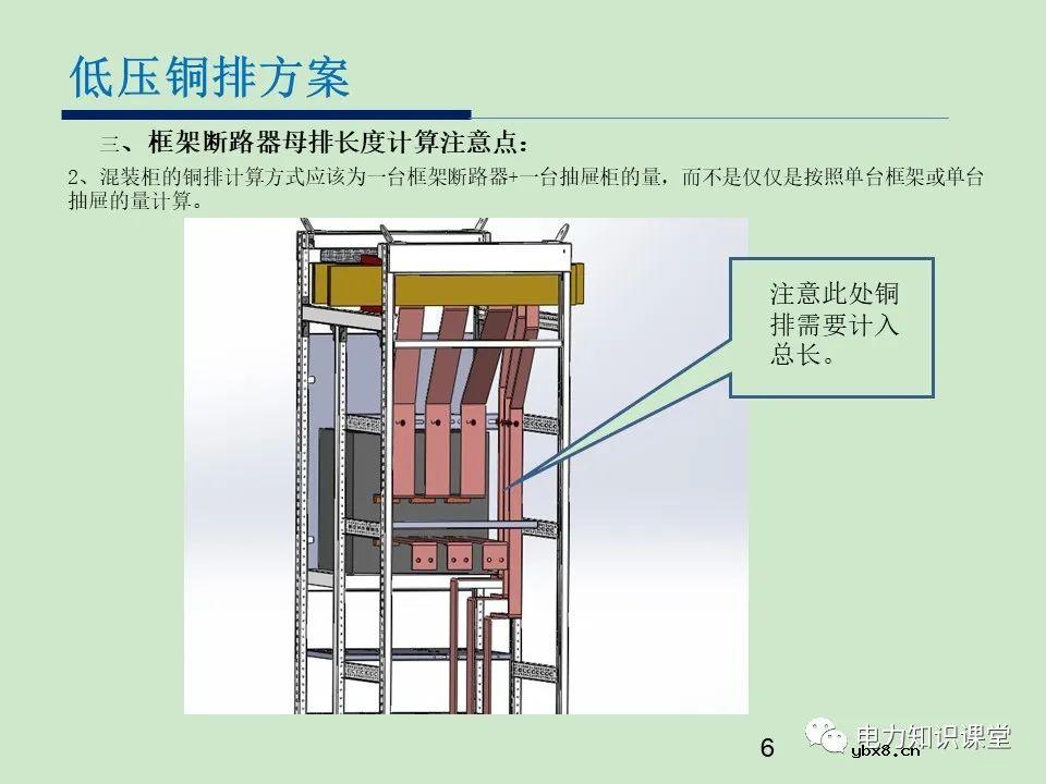 低压开关柜铜排设计方案