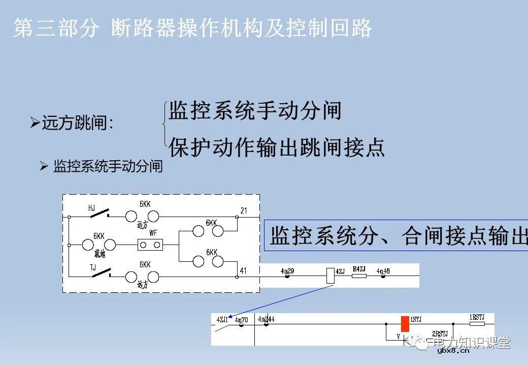 电气设备二次回路：隔离开关/断路器/变压器及控制回路