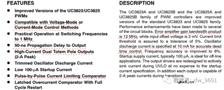 UC3825A和SG3525内部工作原理与建模介绍