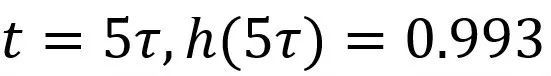 运放对阶跃信号响应时间的计算