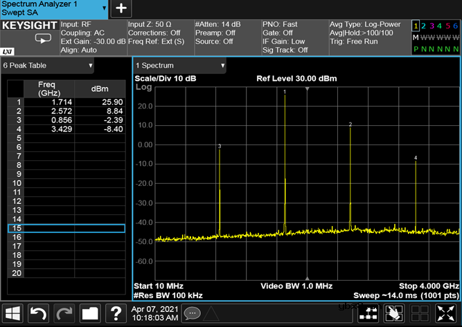 功率放大器PA自激问题的分析与解决