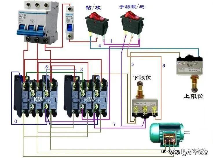 接触器的规格、原理结构、应用接线