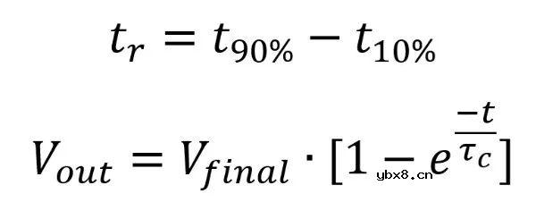 运放对阶跃信号响应时间的计算