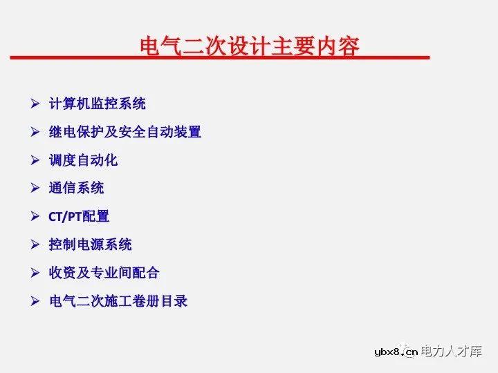 电气二次设计：继电保护及安全自动装置