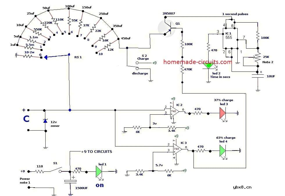 制作电容器漏电测试仪的步骤
