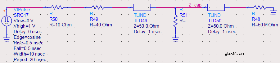信号完整性-容感性突变反射