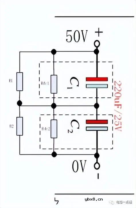 电容串联电压不均衡导致电容失效