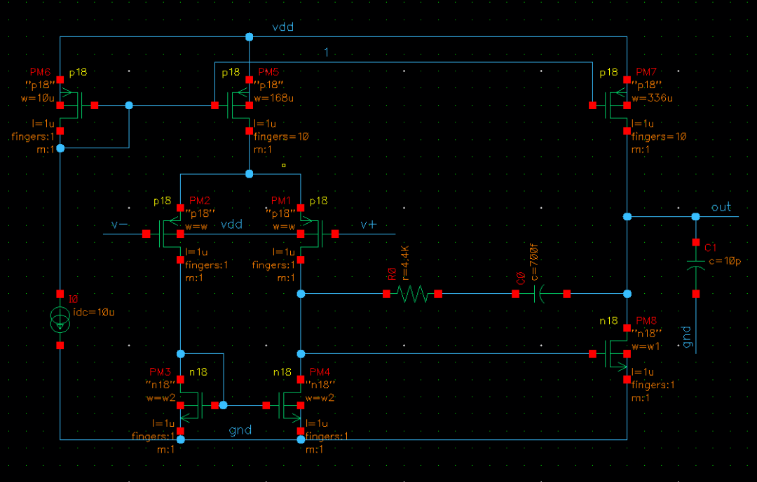 gm/Id方法设计二级OTA(2)—电流镜式放大器介绍