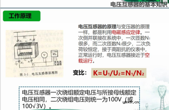 一文解析电压互感器的原理与变压器的原理
