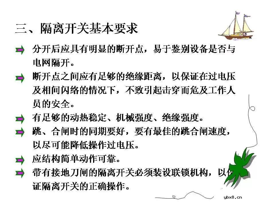 高压隔离开关与高压负荷开关一样吗