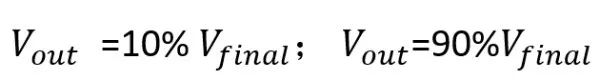 运放对阶跃信号响应时间的计算