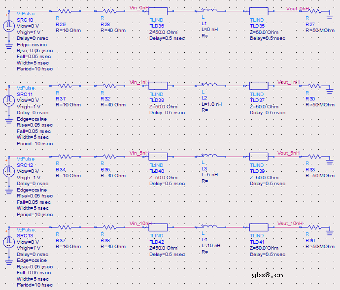 信号完整性-容感性突变反射